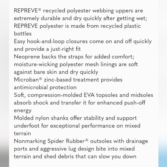 Teva Tirra Sandals, black, size 8 - Picture 6 of 6